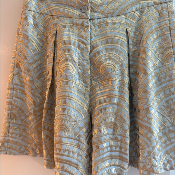 NEW Greek Archaic Kori New Triangle Pleated Shorts